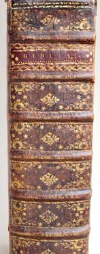Oude STATENBIJBEL BIJBEL Biblia (1714/13) KAARTEN & GRAVURES, Ophalen of Verzenden, Statenbijbel Bijbel