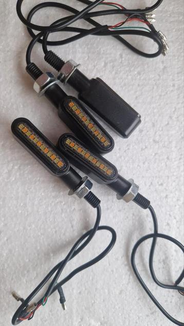 Korte led knipperlichten Chopper / Bobber (universeel)  beschikbaar voor biedingen