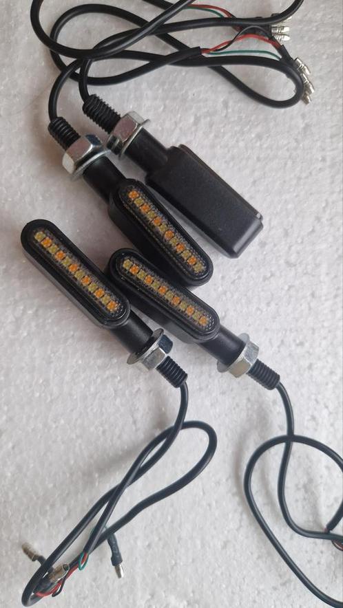Korte led knipperlichten Chopper / Bobber (universeel), Motoren, Tuning en Styling, Ophalen of Verzenden
