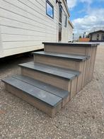 Kunststof Opstap Chalet/Stacaravan hoogte 65 cm, Doe-het-zelf en Verbouw, Ladders en Trappen, Ophalen, Paramariboweg 65, Trap