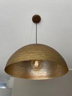 Hanglamp messing 50 cm, Ophalen of Verzenden, Zo goed als nieuw, Metaal, Minder dan 50 cm