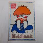 Leuke oude sticker.  KOOPMANS Oliebollen mix., Ophalen of Verzenden, Zo goed als nieuw, Overige typen