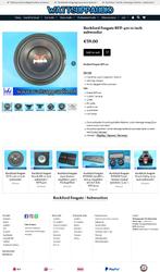 Rockford Fosgate RFP-412 12 inch subwoofer USA Made, Gebruikt, Audio Design, Am Breilingsweg 3, 76709 Kronau, Duitsland, Ophalen of Verzenden