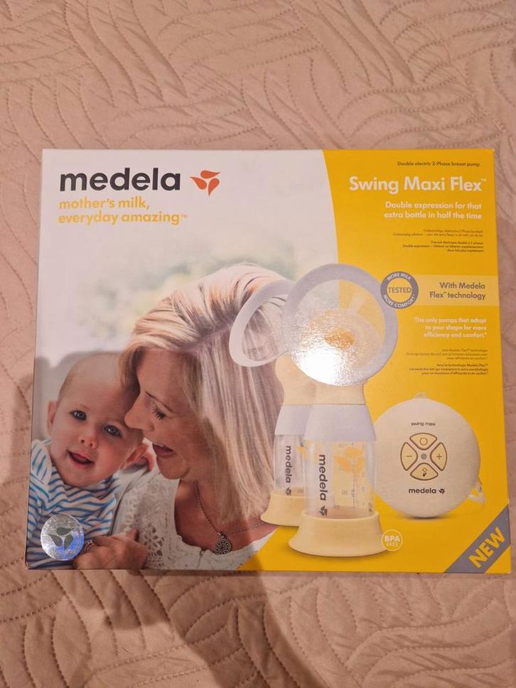 Medela Swing Maxi Flex Dubbele Borstkolf, Kinderen en Baby's, Babyvoeding en Toebehoren, Gebruikt, Borstkolf, Ophalen of Verzenden