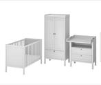 Sundvik Babykamer Set Grijs - I.z.g.s., Kinderen en Baby's, Ophalen, Zo goed als nieuw, Jongetje of Meisje