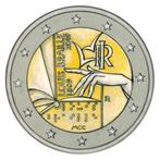 2 euro Italië “Louis Braille’’ UNC 2009, Verzenden, Italië, 2 euro, Losse munt