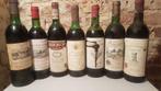 7 Flessen rode wijn uit 1979, Rode wijn, Ophalen of Verzenden, Zo goed als nieuw