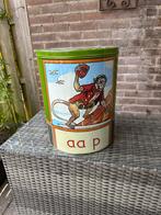 Grote vintage trommel 'Aap Noot Mies', Verzamelen, Blikken, Ophalen, Gebruikt, Overige, Overige merken