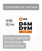 Startbewijs Dam tot Damloop, Ophalen of Verzenden, Nieuw, Overige typen, Overige merken