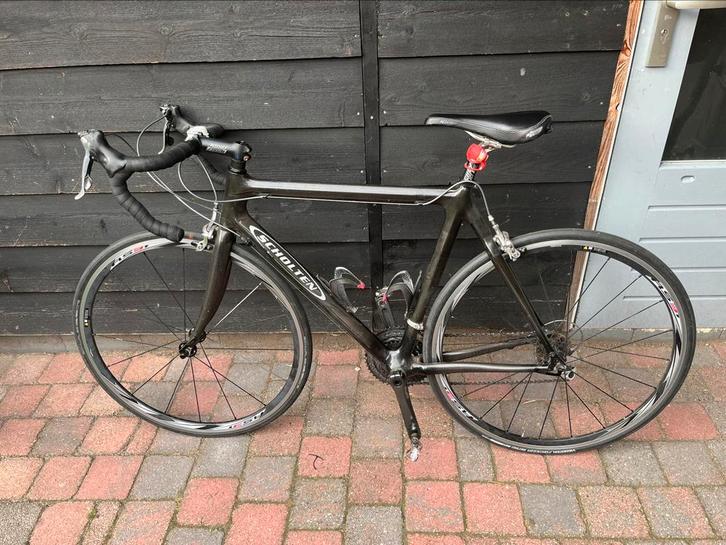Race fiets full carbon scholten, Fietsen en Brommers, Fietsen | Heren | Sportfietsen en Toerfietsen, Zo goed als nieuw, Overige merken