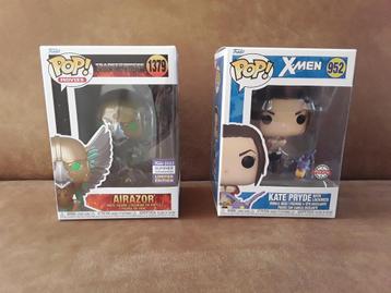 Funko pop transformers 1379 airazor x-men 952 Kate pryde  beschikbaar voor biedingen