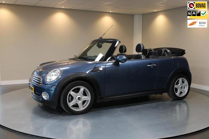 Mini Mini Cabrio 1.6 Cooper Chili *Top onderhouden!* Stoelve, Auto's, Mini, Bedrijf, Te koop, Cabrio, ABS, Airbags, Airconditioning