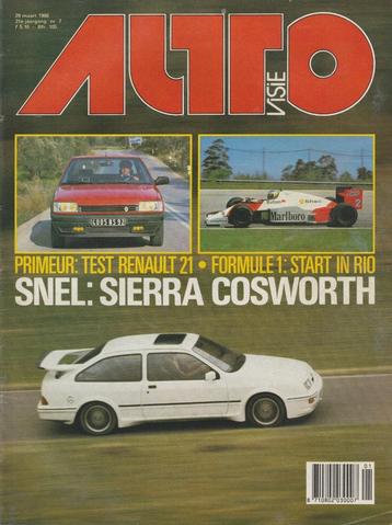 Ford Sierra Cosworth in Autovisie ea beschikbaar voor biedingen