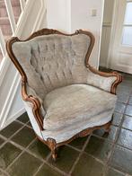 Barok Fauteuil / Stoel, Huis en Inrichting, Fauteuils, Ophalen, Gebruikt, Hout, 75 tot 100 cm