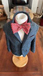 Harris tweed jasje in blauw en groen, Ophalen