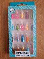 Nieuw in de verpakking. 20x miniflesjes. Glitter/pailletjes., Ophalen of Verzenden, Nieuw, Knutselen
