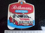 sticker rothmans racing logo vintage rallye cross wegrace, Verzamelen, Merk, Zo goed als nieuw, Verzenden