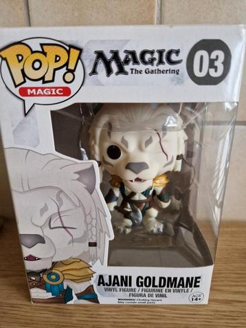 Funko pop ajanii goldmane nr 03 magic the gathering  beschikbaar voor biedingen