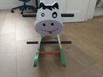 Houten Hobbel Koe - Leuk Speelgoed!, Kinderen en Baby's, Speelgoed | Overig, Ophalen of Verzenden