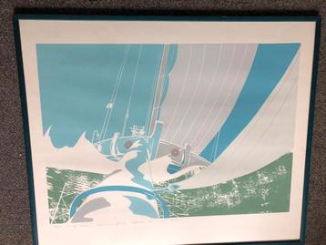 Zeefdruk van Marcus van Hoorn. Stoere Lemmeraak! beschikbaar voor biedingen