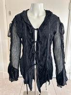Sao paulo blouse mt 36 zwart, Zwart, Ophalen of Verzenden, Zo goed als nieuw, Maat 36 (S)