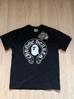 A Bathing Ape X Chrome Hearts T-shirt, Kleding | Heren, Chrome Hearts, Maat 48/50 (M), Zwart, Nieuw