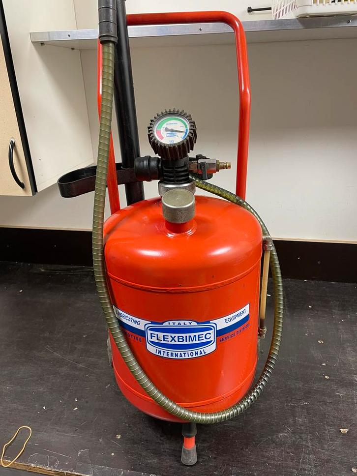 Pneumatische Olieafzuiger met Verrijdbare Container, Auto-onderdelen, Motor en Toebehoren, Universele onderdelen, Gebruikt, Ophalen of Verzenden