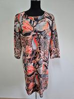 J619 - Fleurige Angelle Milan jurk maat XL (1), Ophalen of Verzenden, Zo goed als nieuw, Maat 46/48 (XL) of groter, Knielengte