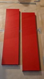 2 rode IKEA LACK planken, Ophalen, Gebruikt, 25 tot 50 mm, Plank