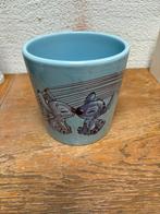 Bloempot stitch, Gebruikt, Rond, Ophalen of Verzenden, Aardewerk