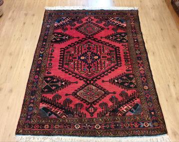 Vintage handgeknoopt perzisch tapijt wiss 215x156