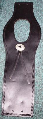 Leren Tankcover /Tankpad - Chonco - Honda VT 600 / 700 / 800, Ledrie, Niet ingevuld, Nieuw, Ophalen of Verzenden