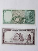 2 biljetten Liban aunc kk f.30.8, Postzegels en Munten, Ophalen of Verzenden