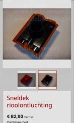 Sneldek Rioolontluchting Combipan Rood - Nieuw!, Nieuw, Ophalen of Verzenden, Minder dan 2 meter, 80 mm of meer