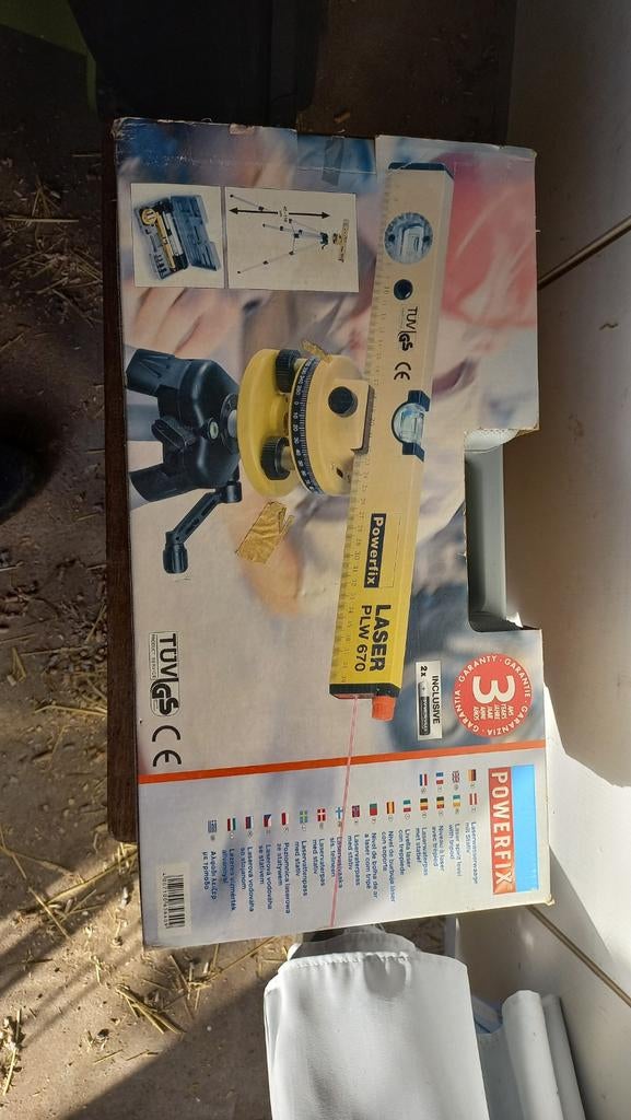 Powerfix Laser PLW 670 - in doos, Ophalen of Verzenden, Nieuw, Licht