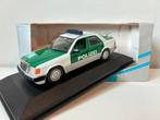 Mercedes-Benz 260E Polizei (Type W124) 1990 - MiniChamps, Ophalen of Verzenden, Zo goed als nieuw, Auto, MiniChamps