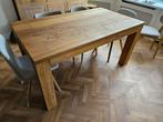 Eettafel 160x90cm, Huis en Inrichting, Tafels | Eettafels, Ophalen, Gebruikt, Teakhout, 50 tot 100 cm