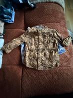 Licht bruine overhemd, maat 68, prenatal, Ophalen of Verzenden, Zo goed als nieuw, Jongetje, Overhemdje of Bloesje