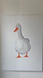 Gans schilderij, Ophalen