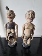 Houten Beelden Set - Vietnamese water pupets, Ophalen of Verzenden