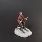 Luville kerst figuur kerstdorp kersthuisjes ski, Diversen, Kerst, Verzenden, Zo goed als nieuw