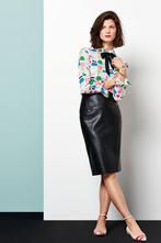 ZGAN! Mooie Steps blouse met handtas patronen maat L!, Kleding | Dames, Ophalen of Verzenden, Zo goed als nieuw, Maat 42/44 (L)