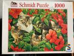 Schmidt 1000 Kattenfamilie, Ophalen of Verzenden, 500 t/m 1500 stukjes, Zo goed als nieuw, Legpuzzel