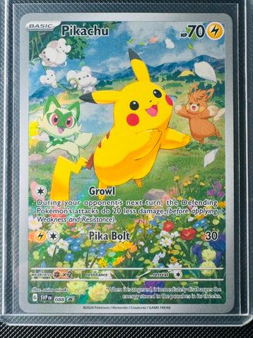 Pokémon Pikachu #088 SV Black Star Promos beschikbaar voor biedingen