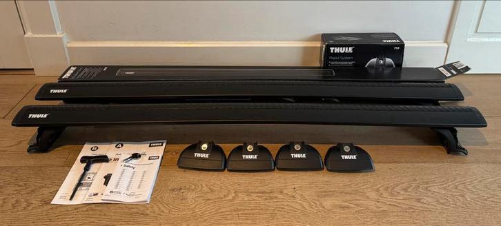 Thule dakdragers Rapid 753+Kit 4059+WingBar 961 - VW Passat, Auto diversen, Dakdragers, Zo goed als nieuw, Ophalen