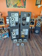 Wharfdale Dovedale SP Zeldzaam / 70, Audio, Tv en Foto, Luidsprekers, Refurbished, Minder dan 60 watt, Front, Rear of Stereo speakers