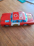 Blikken auto Chief Fire departement jaren 60, Ophalen