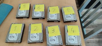 8x HDD Seagete Barracuda 4TB beschikbaar voor biedingen