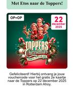 gratis 2e kaartje naar de Toppers op 22 december 2025, Twee personen