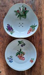 Brocante fruittest porselein van Chodziez, polen, Antiek en Kunst, Ophalen